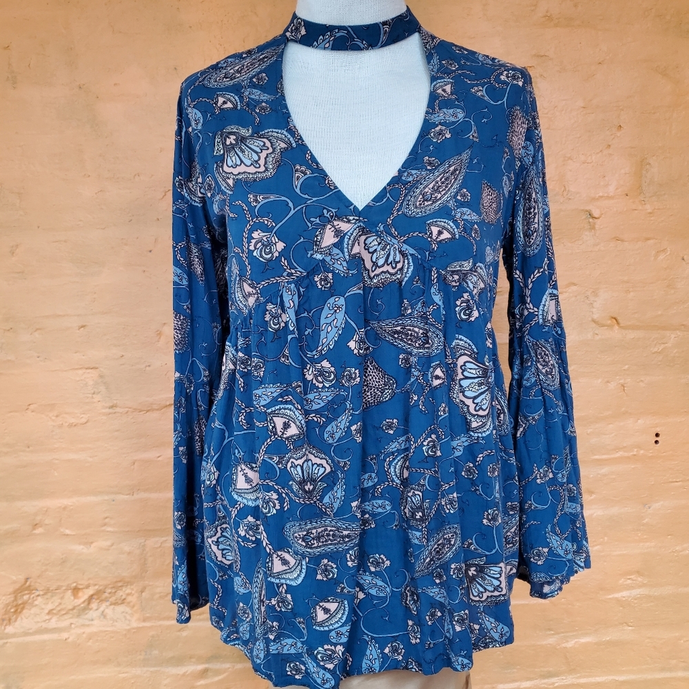 A.n.a Boho Peasant Blouse